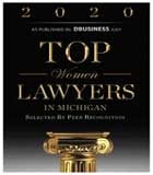 Top Women Lawyers 2020 Badge